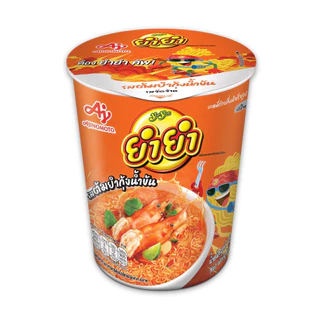 YumYum ยำยำคัพเต็มเต็ม รสต้มยำกุ้งน้ำข้น 60 กรัม แพ็ก 6 ถ้วย