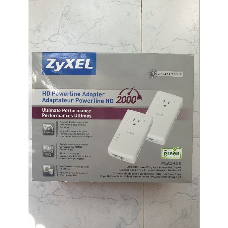 Powerline ZyXEL (PLA5456 Twin Pack)