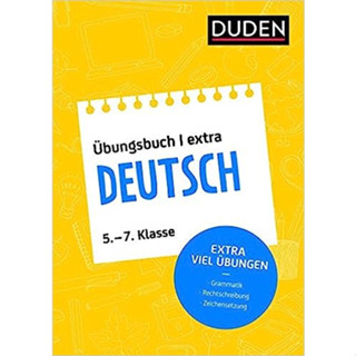 Duden exercise book extra - German 5.-7. Class: Grammar - Spelling and Punctuation