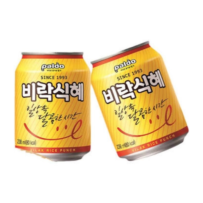 ซื้อ น้ำข้าวเกาหลี "ชิกฮเย" SIKHYE RICE DRINK 238 ML/สินค้านำเข้าจากเกาหลีแท้/ขนาด 238 ml/식혜