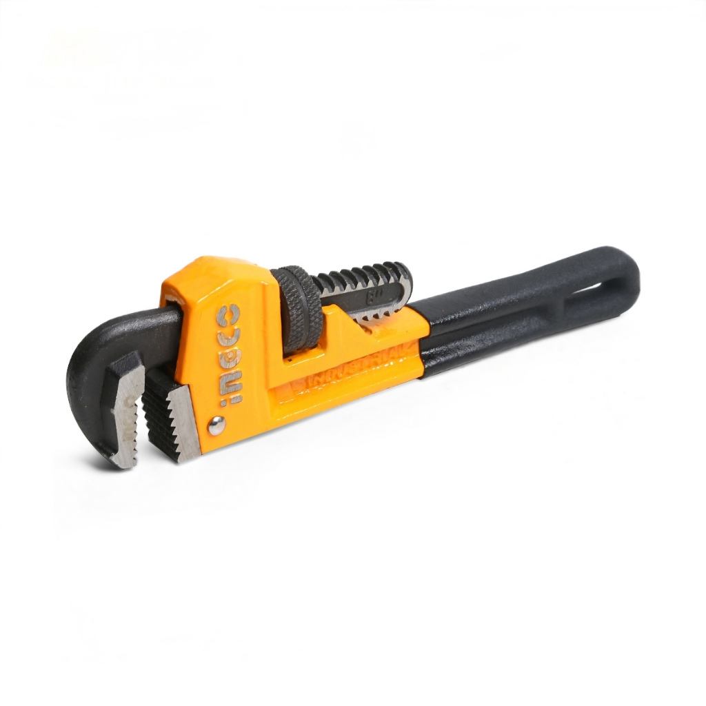 ประแจจับแป๊ปขาเดี่ยว (Pipe Wrench) ขนาด 8 นิ้ว รุ่น HPW0808 วัสดุทำจาก Catbon steel และเหล็กหล่อคุณภ