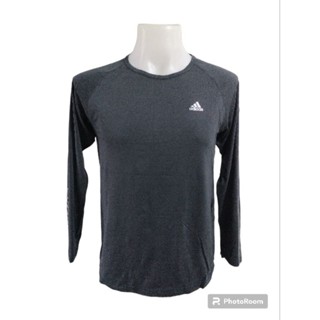 เสื้อยืดกีฬสแขนยาวแบรนด์ adidas Climawarm Size M มือ2