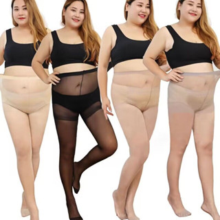 Cherilon Plus Size ถุงน่องคนอ้วน เชอรีล่อน ถุงน่อง สีเนื้อ ดำ เทา บาง กระชับ ทน ใส่สบาย กันเสียดสีเนื้อต้นขา NSA-CHMAX