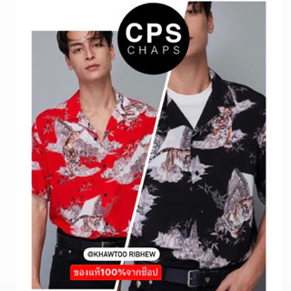 [New Collection] เชิ้ตCPSรุ่นSHORT SLEEVE TIGER PRINT SHIRT