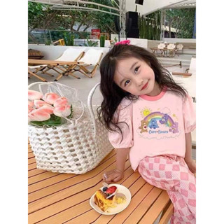 📍พร้อมส่ง📍ชุดเซตเด็กหญิงน่ารักมากเสื้อ+กางเกงหมีแคร์แบร์