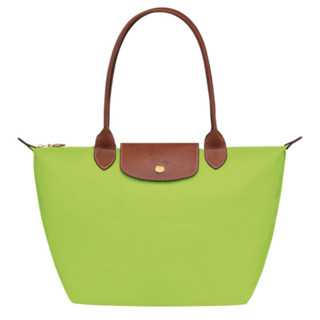 พร้อมส่ง แท้ 💯% New Longchamp LE PLIAGE ORIGINAL M TOTE BAG Green Light 💚 : L2605089355 (S long ช็อปเรียก M long)