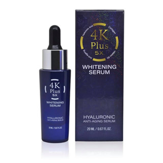 4K Plus 5X Collagen  WHITENING SERUM Hyaluronic Anti Aging Serum เซรั่มไฮยา