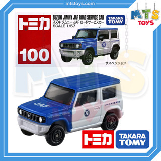 **MTS Toys**Takara Tomy : Tomica no.100 Suzuki Jimny JAF Road Service Car ของเเท้จากญี่ปุ่น