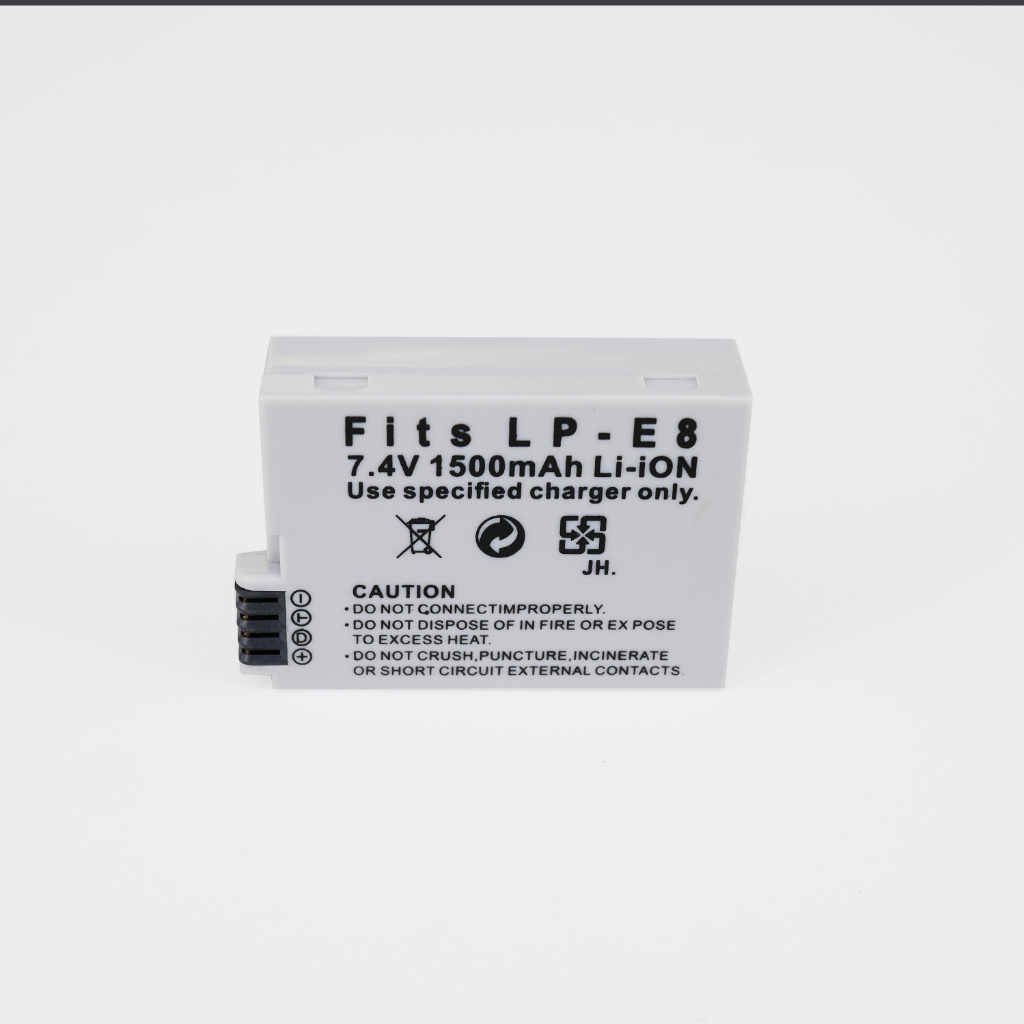 แบตเตอรี่กล้อง CANON CAMERA BATTERY รหัสแบต LP-E8  For Canon EOS 550D,600D,650D,700D