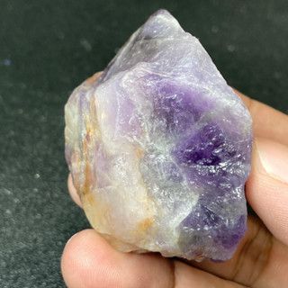 AM73 ผลึก อเมทิสต์ ( Amethyst ) ตรงปก หินสีม่วง หินมงคล หินสี หินธรรมชาติ แร่ ควอตซ์ quartz ของสะสม หินนำโชค หินเสริมดวง