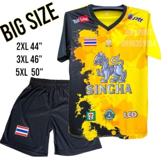 [Big Size] ชุดกีฬาสำหรับคนอ้วนหรือคนอวบ S-5XL รุ่น GA-02