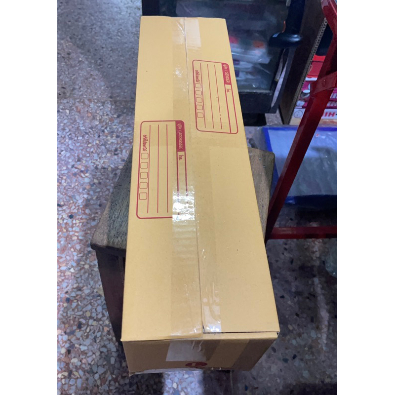 1 ใบ*กล่องพัสดุ เบอร์ L  กล่องยาว กล่องไปรษณีย์ มีจ่าหน้า 3 ชั้น แข็งแรง พร้อมส่ง