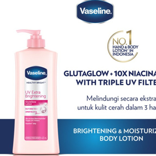 Vaseline Healthy Bright UV Extra Brightening GlutaGlow วาสลีน เฮลธี ไบรท์ ยูวี เอ็กซ์ตร้า ไบรเทนนิ่ง กลูตาโกลว์ โลชั่น