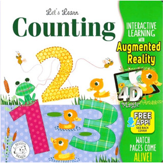 หนังสือ Lets Learn Counting 123 - Augmented Reality - Come-to-Life Book - Padded Board Book