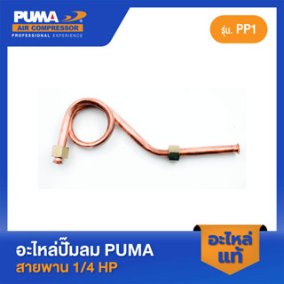 PUMA สายระบายลงถัง 3/8" 1/4 HP PP-1 อะไหล่ปั๊มลมสายพาน รุ่น PP1