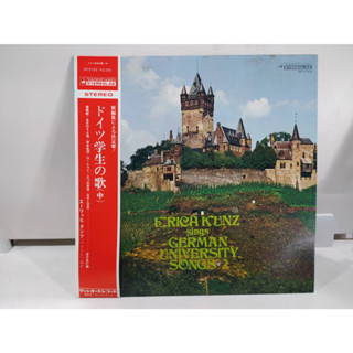 1LP Vinyl Records แผ่นเสียงไวนิล ERICA KUNZ sings GERMAN UNIVERSITY SONGS*2  (E12F98)