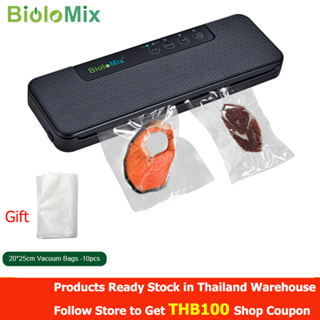 Biolomix เครื่องซีลสูญญากาศ ปรับโหมดแห้งและเปียกได้ หน้ากว้าง 300MM (Vacuum Sealer) แถมถุงซีล10ใบ