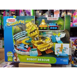 Thomas &amp; Friends Adventures Robot Rescue  เซตรถโทมัสพร้อมราง กล่องใหญ่มากๆจ้า ลดจากราคาเต็ม 1950บ.