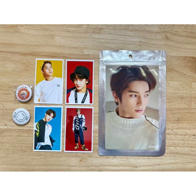Photocard official Taeyong nct set.