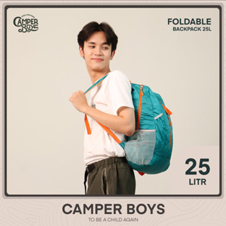 Foldable Backpack 25L กระเป๋าDaypack เล็กกระทัดรัด น้ำหนักเบา พกง่าย พับเก็บได้