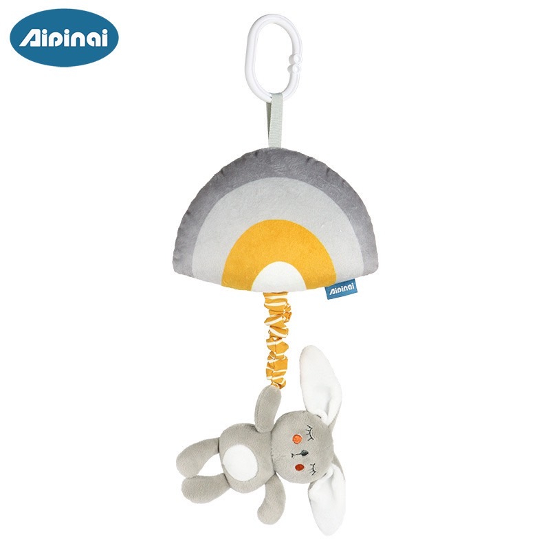 โมบายเด็ก ไขลาน มีเสียงดนตรี พร้อมตุ๊กตาผ้านิ่ม ไม่ง้อถ่าน - รูปที่ 3