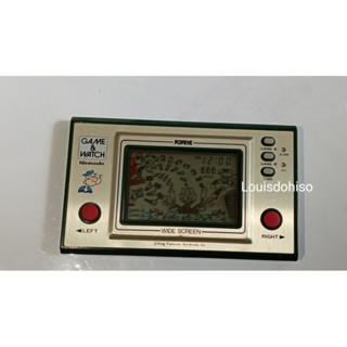 เกมกดของแท้ มือสอง สภาพสวย Nintendo Game&amp;watch popeye เกมกดป๊อปอาย เกมเก่าสภาพพร้อมเล่น