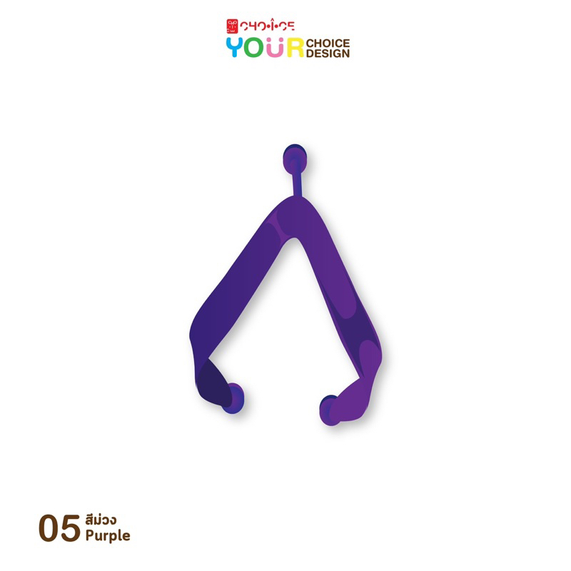 (นิ่ม ไม่บาดเท้า)หูหนีบ PVC รองเท้าแตะ CHO-I-CE สีดำ เงิน ทอง ขาว