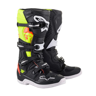 รองเท้าวิบาก Alpinestars Tech 5 boots black red yellow