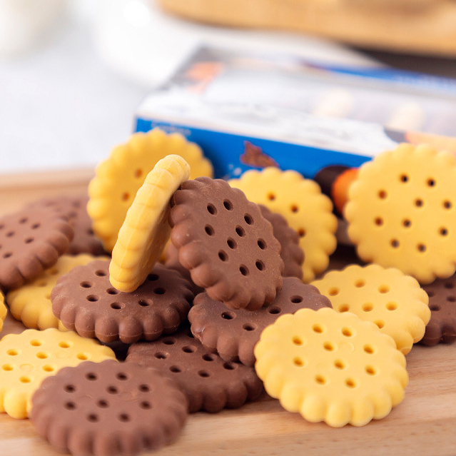 ยางลบคุ๊กกี้ ยางลบบิสกิตน่ารัก อุปกรณ์การเรียน เครื่องเขียน ยางลบดินสอ ยางลบแฟนซีราคาต่อชิ้น/ERA-010