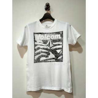 เสื้อยืด VOLCOM สีขาว since 1991/ made in china ขนาด S