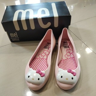 melissa hello kitty ใหม่กริ๊บ size us3 limited edition รองเท้ามีกลิ่น