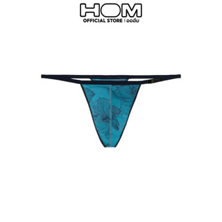 HOM (ออฮ์ม)  รุ่น 402547-P0BI กกน.ชายG-String Polyamideสายคาดเส้นเล็กเบาสบายไม่อับชื้น เพิ่มความเซ็กซี่ให้บั้นท้าย