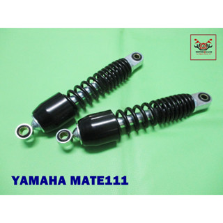 YAMAHA MATE MATE111 REAR SHOCK SPRING BLACK SET (260 mm.)   // โช๊คหลัง สปริงดำ สินค้าคุณภาพดี