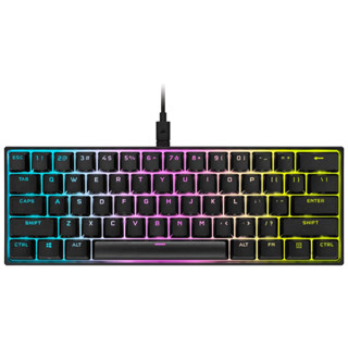 CORSAIR ( คีย์บอร์ดเกมมิ่งไซส์ 60 ) GAMING รุ่น K65 RGB MINI CHERRY MX SW RGB WARRANTY 2Y