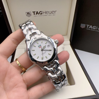 นาฬิกาข้อมือ  Heuer grad  งานออริเทียบแท้ Size 36mm ระบบ ถ่าน   กรอบ  หมุนได้ด้วย