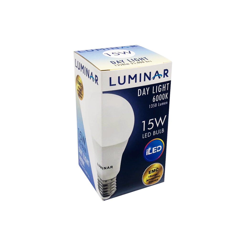 หลอดไฟ LED BULB LUMINAR 15W DAYLIGHT