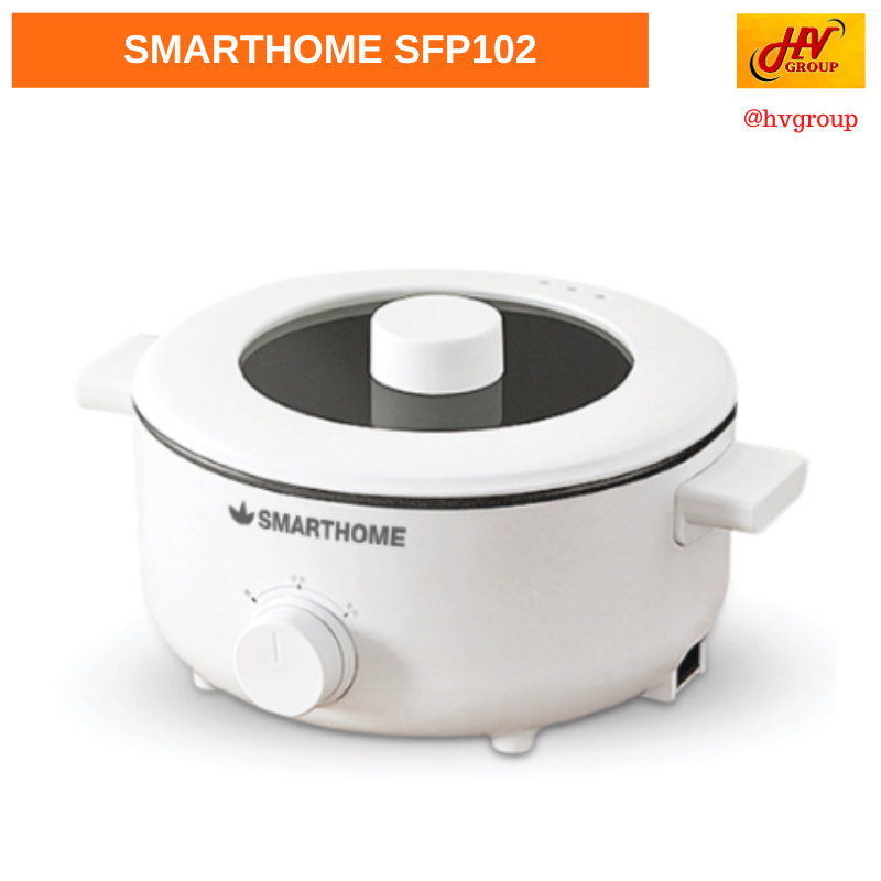 SMARTHOME SFP102  ทุกเมนูอาหารสะดวกสบาย ด้วยหม้อไฟฟ้าอเนกประสงค์ 3 ลิตร สินค้าจาก HVGROUP