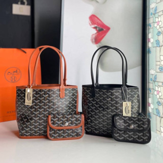 กระเป๋าถือ GOYARD SAINT LOUIS MINI TOTE งานออริหนังแท้ 🧡