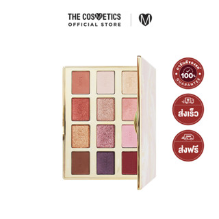 Tarte Tartelette Energy Eyeshadow Palette     พาเลทอายแชโดว์ 12 เฉดสีโทนเบจ-ชมพู-น้ำตาล