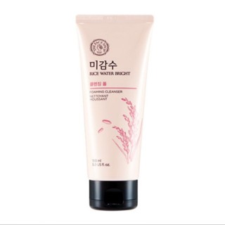 THE FACE SHOP RICE WATER BRIGHT FOAMING CLEANSER