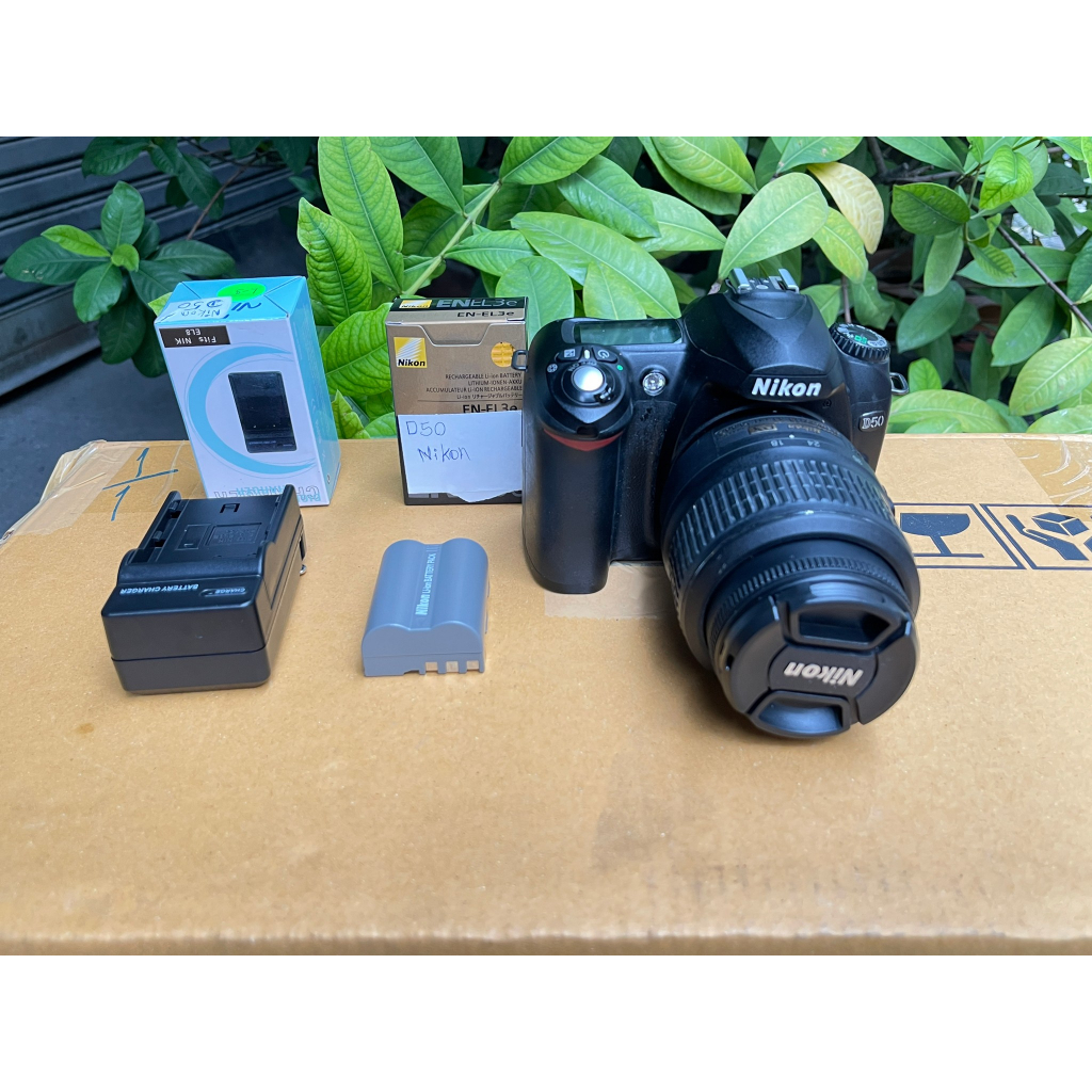กล้องมือสอง Model- Nikon D50 Lens 18-55 mm