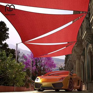 MEET COZY ผ้าบังแดด กันน้ำ 420D/160GSM Sun Shade Sail ผ้าใบบังแดด #1 FA-C