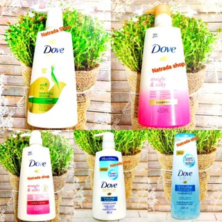 Dove Volme Nourishment  มีแชมพู และ ครีมนวด สำหรับผมแห้ง ลีบแบบ