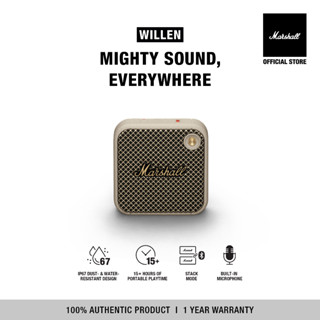 [New Arrival] MARSHALL Willen cream - ลำโพงบลูทูธ ลำโพงบลูทูธพกพา ลำโพง marshall