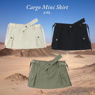 HH535💚Cargo Mini Skirt