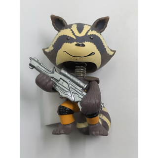 Funko Mystery Mini Marvel Guardians of the Galaxy [ขนาดประมาณ 2 นิ้ว ] - Rocket Raccoon Stand