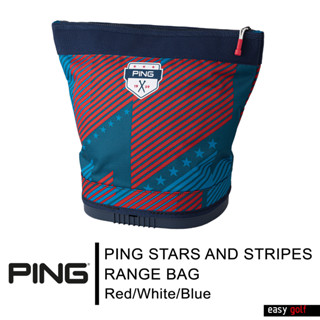 PING STARS AND STRIPES RANGE BAG กระเป๋า​กีฬา กระเป๋าใส่ลูกกอล์ฟ กระเป๋าใส่ของ