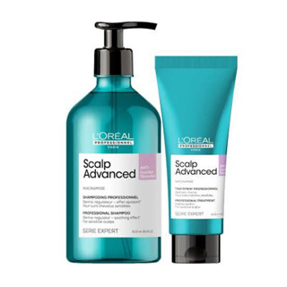 Loreal Scalp Advanced Anti Discomfort Shampoo /Treatment  สำหรับหนังศรีษะบอบบาง และแพ้ง่าย