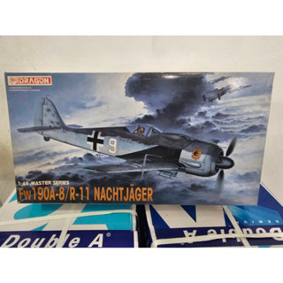 Dragon 5514 1/48 Scale Nachtjager Fw190A-8/R-11 Plastic Plane Kit