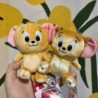 Tom and Jerry🐱🐭 NWT✨ พวงกุญแจ ตุ๊กตา เจ้าหนูเจอร์รี่🐭🧀 จาก ทอมแอนด์เจอร์รี่ สินค้าจาก🇯🇵